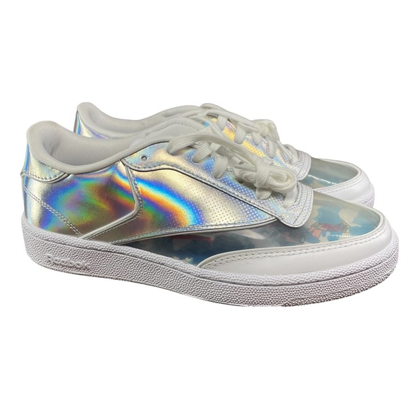 Reebok Men's Club C 85 x WW84 Collectables | White/Silver Metallic |‎ Size 10 - Picture 2 of 12